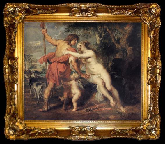 framed  Peter Paul Rubens Venus and Adonis, ta009-2